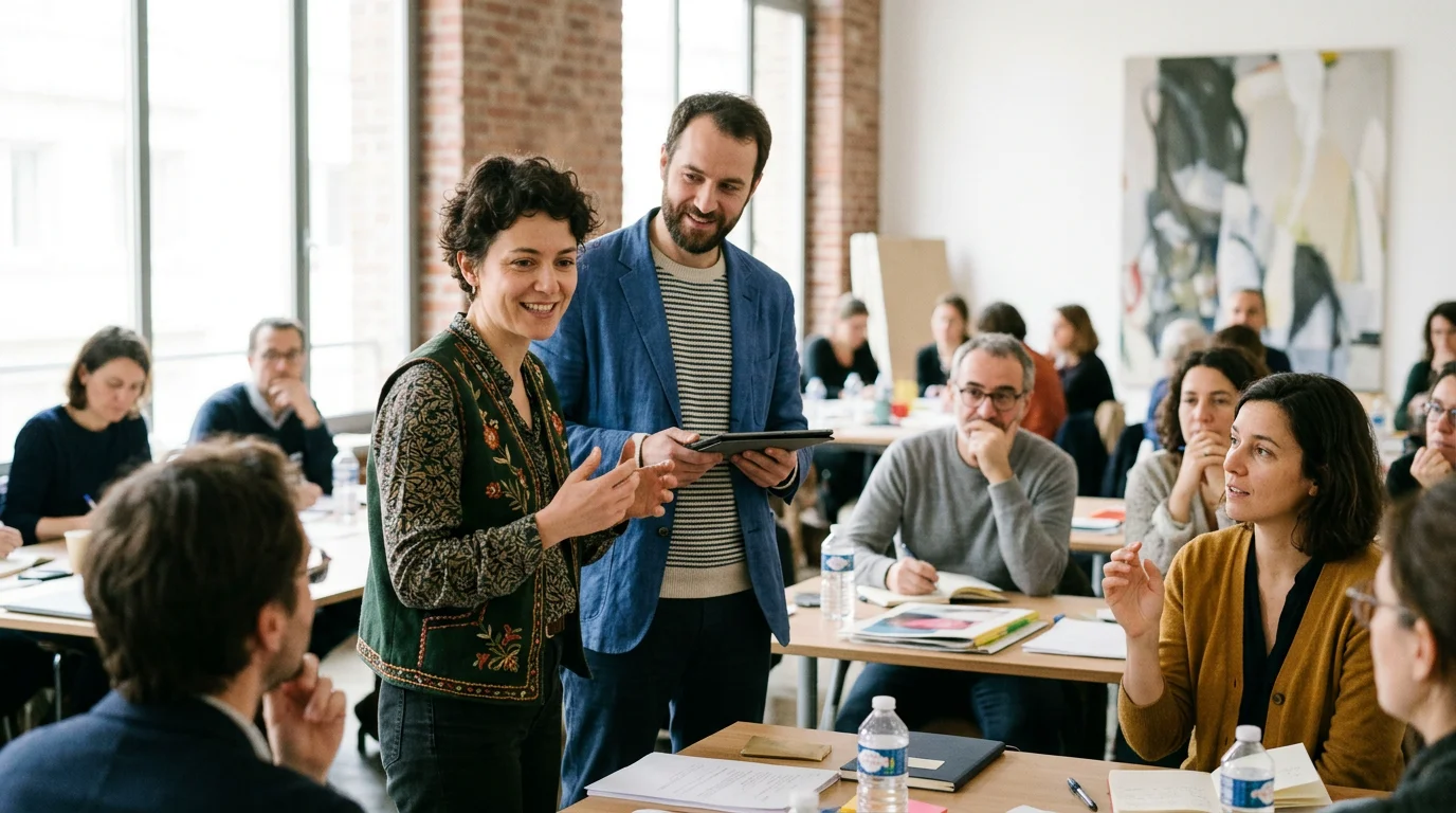 Session de formation continue et renforcement des capacités professionnelles animée par CULTURE-CO